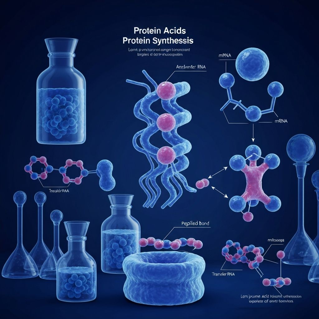 Protein molecules and amino acids